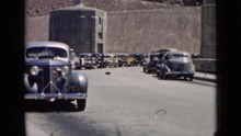 1939: Woman Walks In Front Of Camera, Outside Of Workplace. ARIZONA