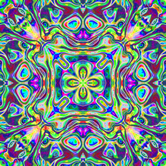 Colorful abstract background. Raster version.