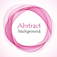 Abstract Background With Pink Circle