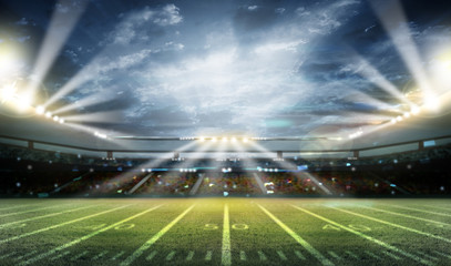 light of stadium