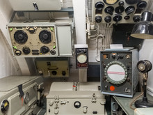 Equipment In The Radio Room Of The Old Ship