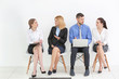 © Africa Studio - Group of people waiting for job interview in office hall