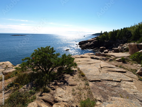 nowa-anglia-widok-na-ocean-atlantycki-w-letni-sloneczny-dzien
