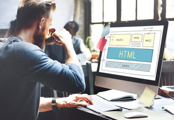 Sticker - Design HTML Web Design Template Concept