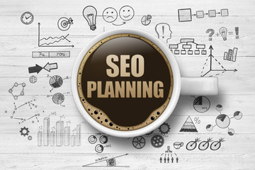 Poster - SEO Planning / Coffee