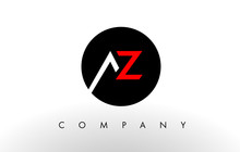 AZ Logo.  Letter Design Vector.