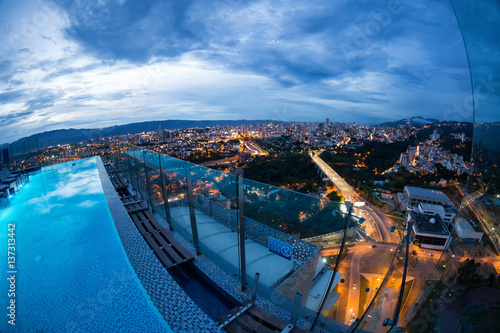 Bucaramanga Colombia May 2 Early Evening City View From The Holiday Inn On May 2 16 In Bucaramanga Colombia Buy This Stock Photo And Explore Similar Images At Adobe Stock Adobe Stock
