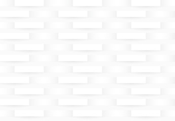 Sticker - White seamless texture wall background