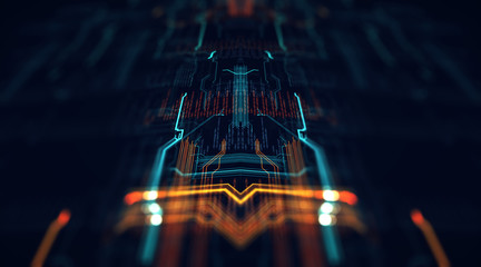 Technology background/Technology background of the abstract computer motherboard, can be used in the description of technological processes, science. Can be used as digital dynamic wallpaper.