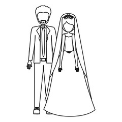 Wall Mural - people married couple icon image, vector illustration