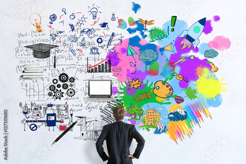 Fotografía Creative and analytical thinking concept
