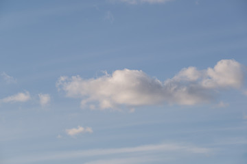 Wall Mural - Clouds and blue sky background
