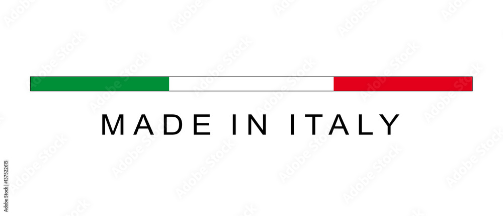 Made in Italy Logo の Stock イラスト | Adobe Stock 