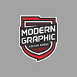 Modern badge graphic