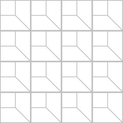 Wall Mural - Editable Seamless Geometric Pattern Tile