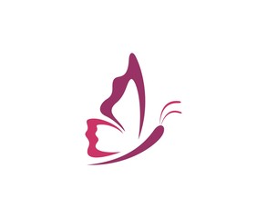 Wall Mural - Butterfly logo