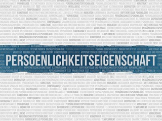 Poster - Persönlichkeitseigenschaft