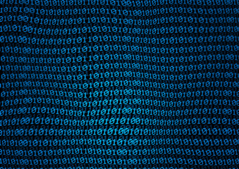 ones and zeros - digital binary code background