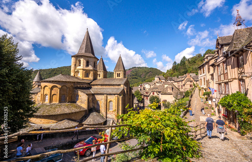 Fotografía Village médiéval de Conques, Aveyron