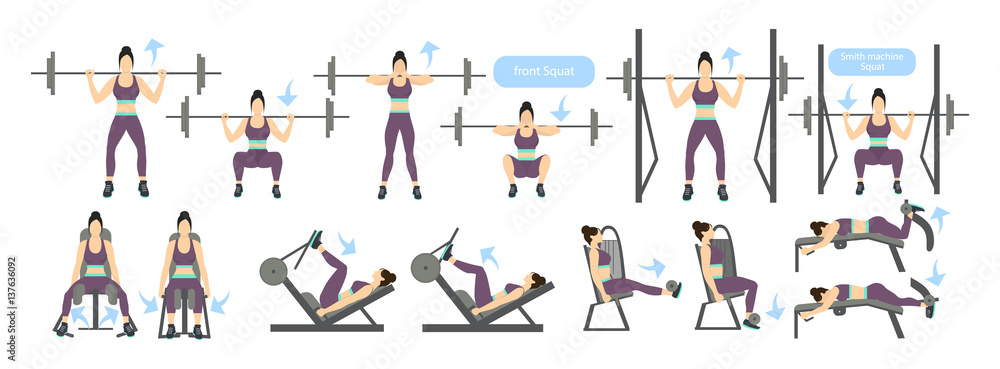 All types of workouts sale