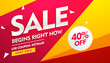 sale voucher, discount and offers banner design