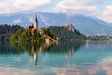 Lake Bled and island