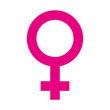 female symbol isolated icon vector illustration design