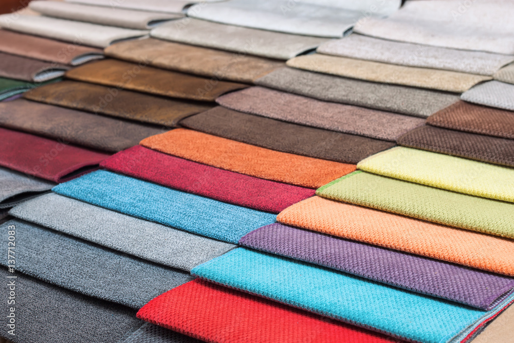 Colored tissue samples Stock Photo | Adobe Stock