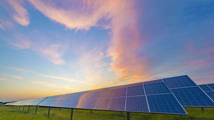 Wall Mural - solar power panels