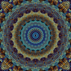 Leinwandbilder - Seamless mosaic pattern