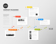 © Petr Vaclavek - Vector Infographic timeline report template