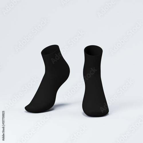 Download Socks Black Socks Mockup Long Socks 3d Rendering Buy This Stock Illustration And Explore Similar Illustrations At Adobe Stock Adobe Stock PSD Mockup Templates