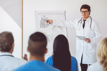 Wall Mural - Medical doctors at the conference