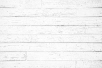 Wall Mural - White wood plank pattern background