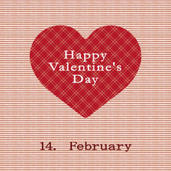Wall Mural - happy valentine's day. 3d