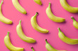 canvas print picture - Colorful pattern of bananas