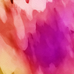 Canvas Print - Varicoloured watercolor texture