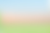 Fototapeta Zachód słońca - Smooth light blue green Orange evening blurred background.
