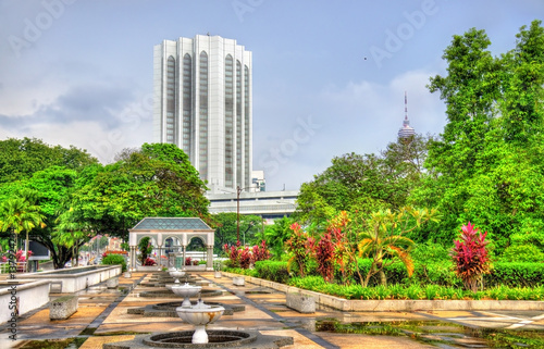 Fotografia, Obraz View from National Mosque of Malaysia in Kuala Lumpur