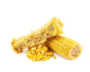 Composition of two corncobs