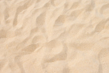 Fine Beach Sand In The Summer Sun
