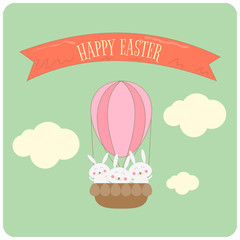 Sticker - Happy Easter Greeting Card