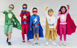 © Rawpixel.com - Superheroes Cheerful Kids Expressing Positivity Concept