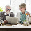 © Rawpixel.com - SEnior Adult Readding Newspaper Leisure Concept