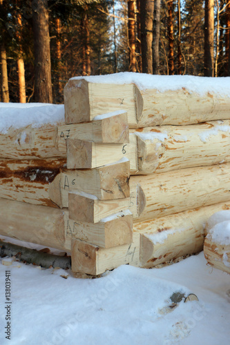 Log Cabin Log Home Construction Dovetail Lug Buy This Stock