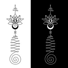 The Unalome Is Originally A Hindu Symbol That Graphically Recalls Shiva´s Third Eye And It Represents Wisdom And The Path To Perfection.