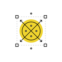 Aufkleber - Prototyping Monoflat Icon.