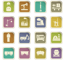 industry icon set