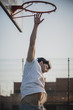© ADDICTIVE STOCK - Athletic man practicing parkour