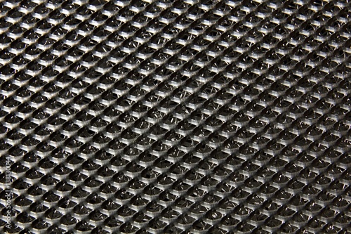 Fotografia, Obraz Perforated metal sheet for background.